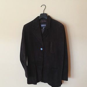 Kenneth Cole Reaction Suede Blazer